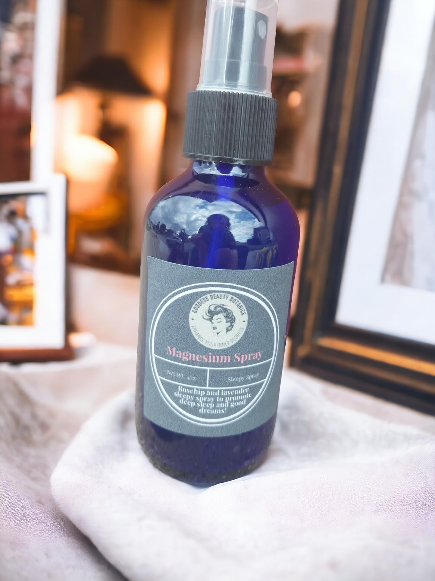 Lavender and Rose Magnesium Spray